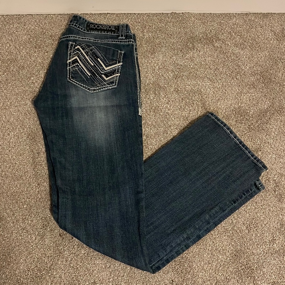 Jeans Rock&Roll Mid-Rise 30x34